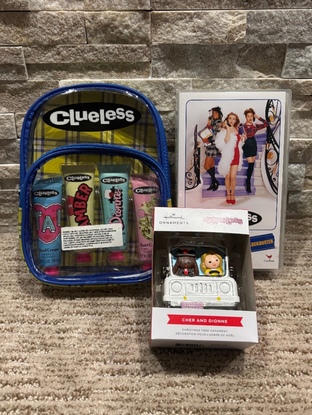 Clueless Movie-Themed Bundle - Hand Cream Gift set, Puzzle, and Ornament